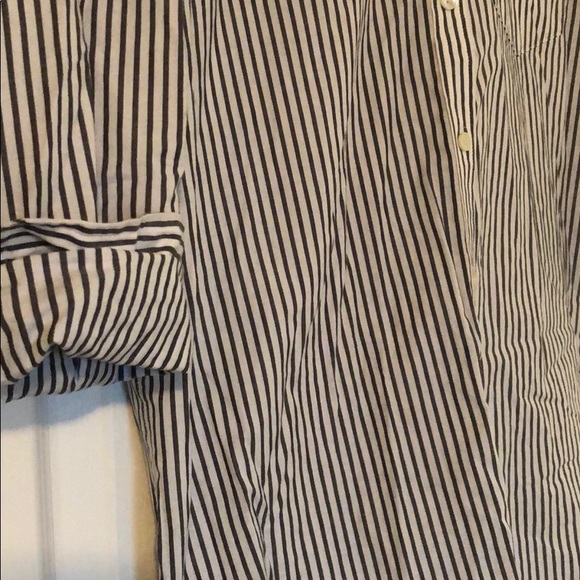 Banana Republic Stripe Button Down Shirt - Picture 2 of 4